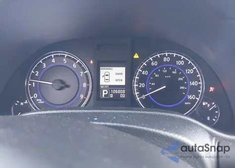 2010 Infiniti G37 z USA, uszkodzony, nr VIN JN1CV6AR3AM251896